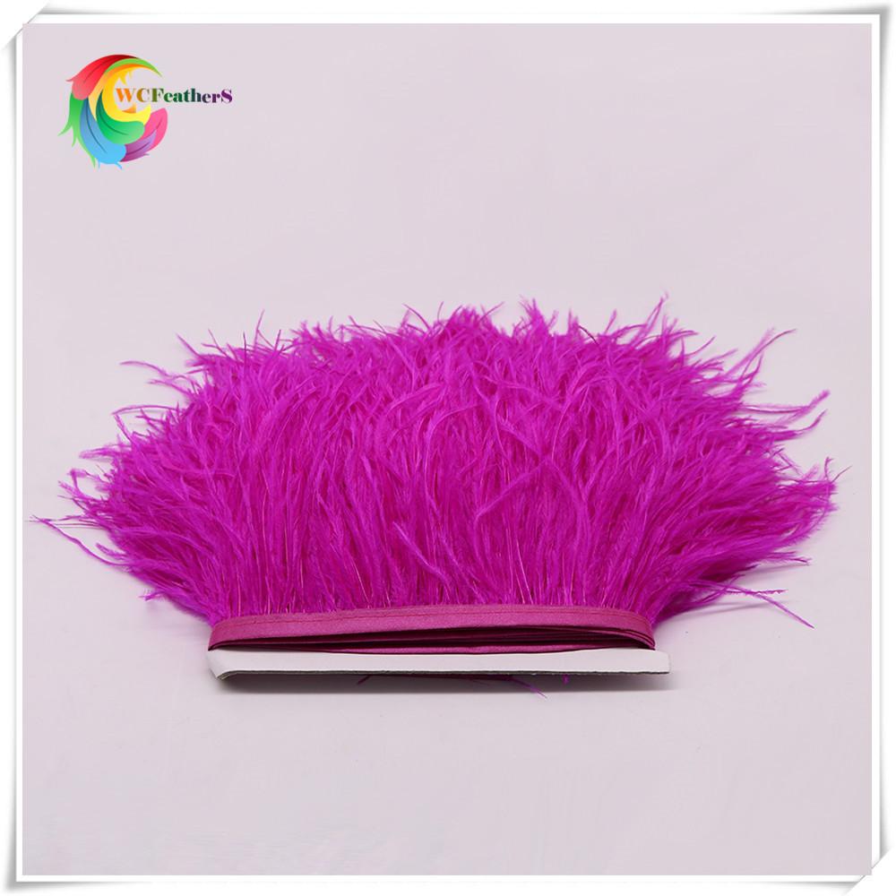1 метр 32 цвета Натуральное страусиное перо Отделка высота 8-10см перья лента для DIY украшения свадебного платья для вечеринки