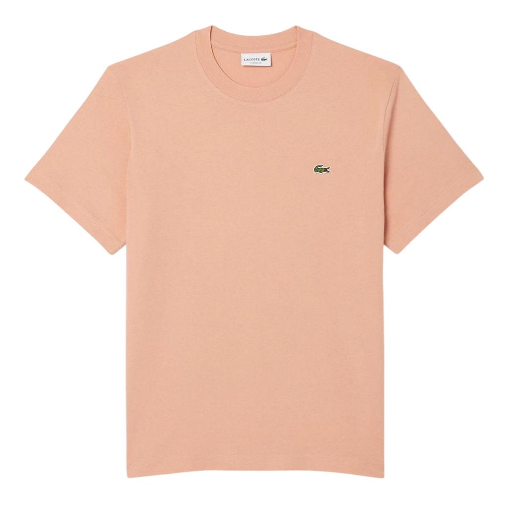 Lacoste Mens Embroidered Logo Cotton T-Shirt