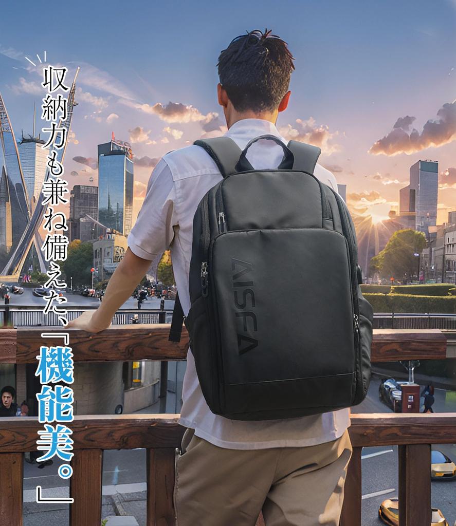 Backpack Business Backpack for Men For Modern Business Backpack Sleeveless Rucksack Large Capacity Disaster Business Waterproof PC High School Lunch