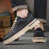 Модные мужские кроссовки Sheos, новые мужские кроссовки на толстой подошве, модные роскошные кожаные повседневные рабочие кроссовки для мотоциклистов 2024