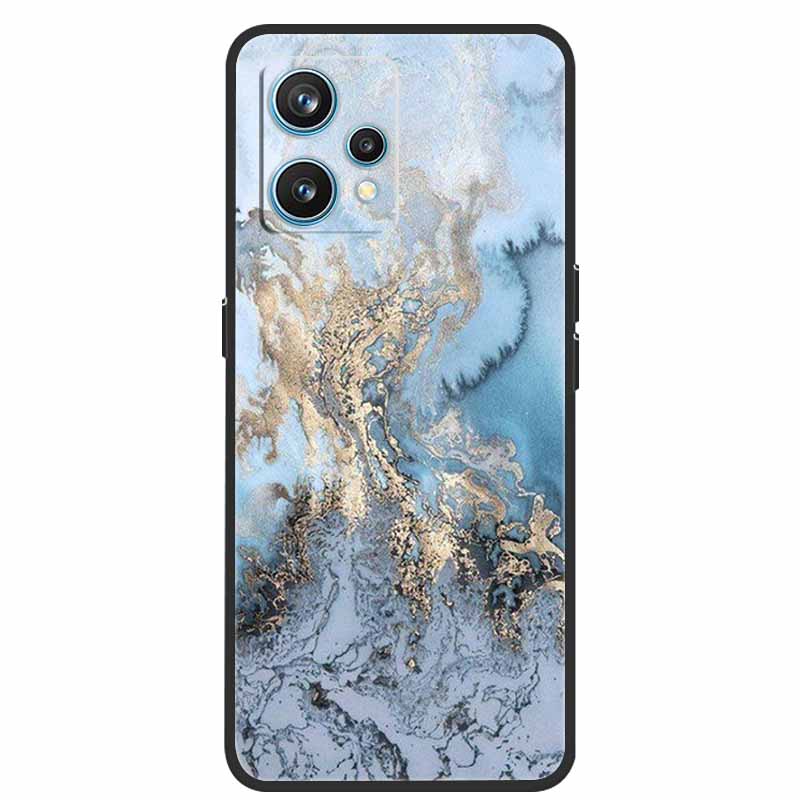 Чехол для Realme 9 RMX3521 Ударопрочный Мягкий силикон ТПУ Задняя крышка Для телефона Realme9 4G Чехлы Realme 9 6,4 дюйма Милый мультяшный чехол-сумка