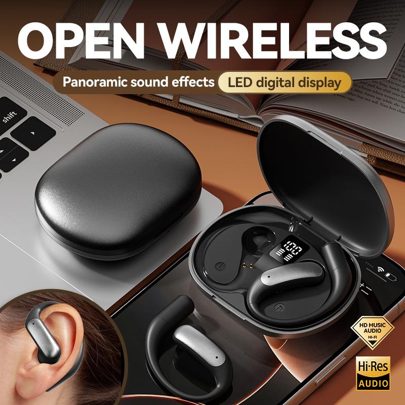 JYL TS Bluetooth-наушники с ИИ-переводом M127 Костная проводимость Открытые с шумоподавлением