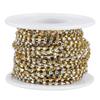 1 Roll Gold/Silver Crystal Chain For  Necklace Wedding Decoration Accessories