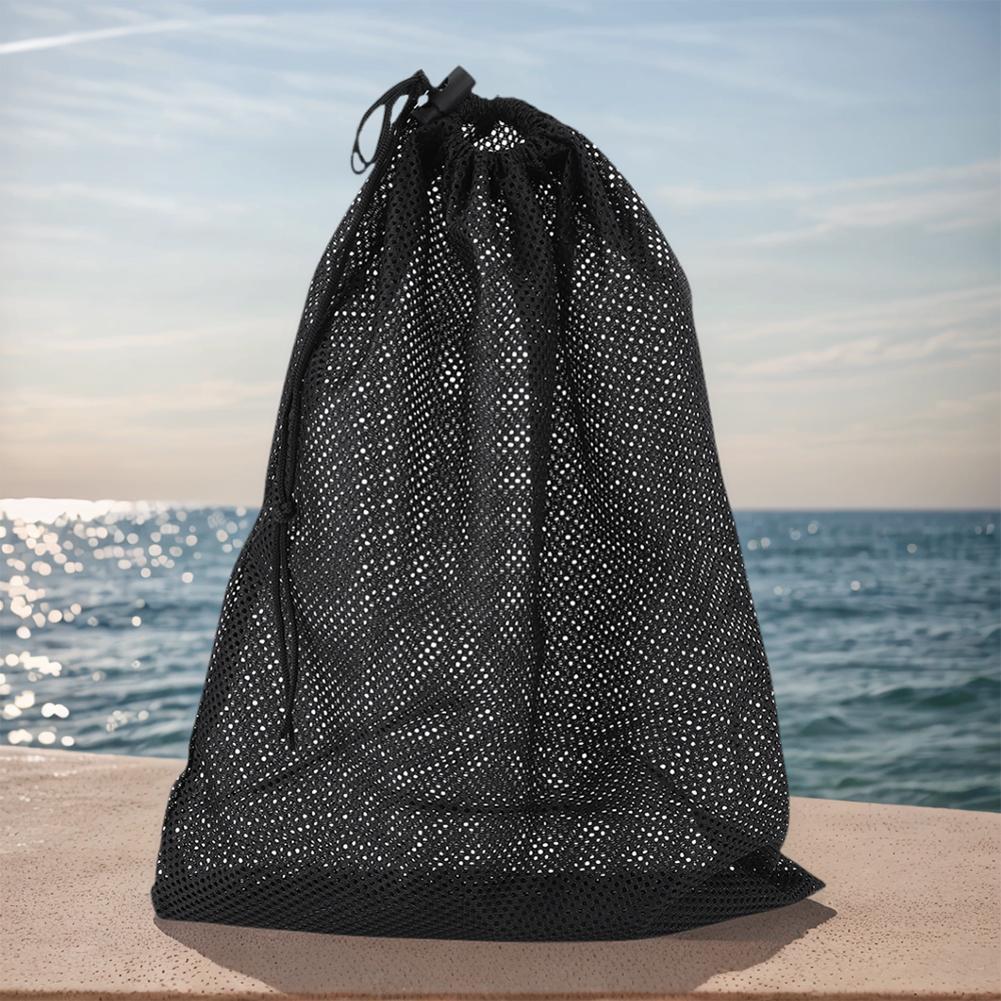 Pond Pump Filter Bag with Drawstring Pump Mesh Bag Pond Filter Cover Bag for Outdoor Water Ponds Filters