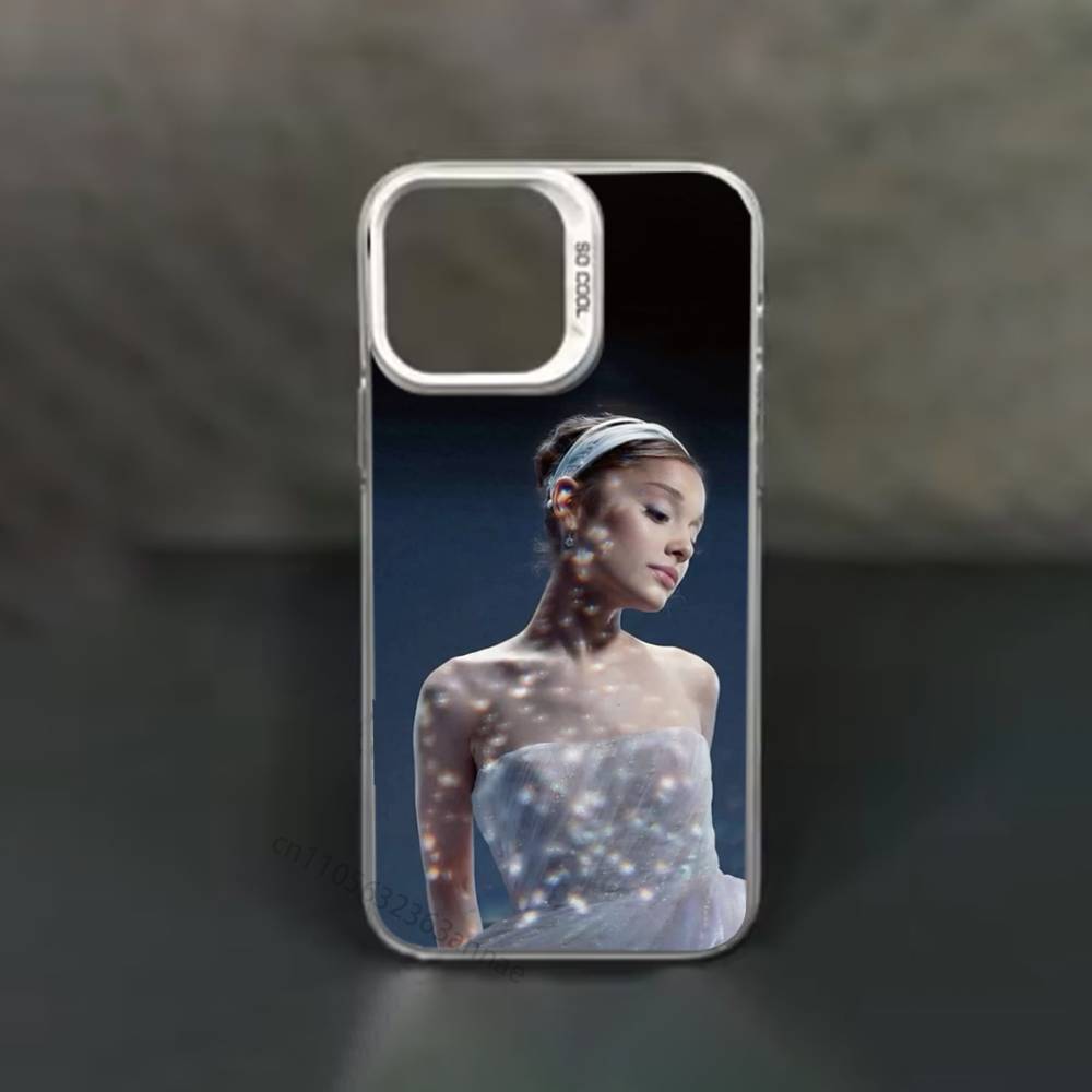 Впереди более светлые дни Чехол для телефона A-Ariana Для iPhone 17,16,15,14,13,12,11,Pro,Max,Plus,Mini,X,XS,XR,8,S,SE Мягкий черный чехол