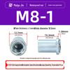 Водонепроницаемая резьбовая заклепочная гайка с фланцем B-M3M8 для листового металла