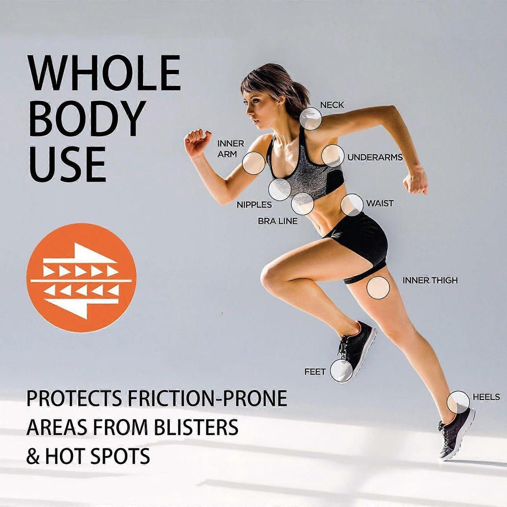 Thigh anti-friction stick waterproof and sweat-proof leg heel lower arm skin protection easy to apply cream 23g