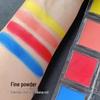 Vibrant Matte Eyeshadow - Pigmented Yellow, Blue, Red