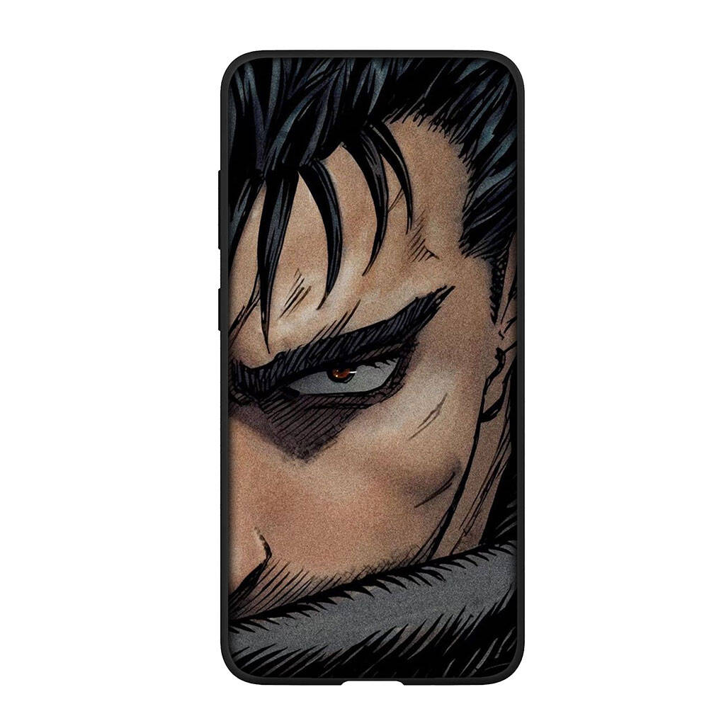 for iPhone 17 16 15 Xiaomi Poco F7 F8 X7 X6 F5 C85 C75 C71 M8 Redmi Note 14 13 12 11 Pro Max 14C 13C 15C A3 A4 Phone Case Anime Berserk Guts Cover