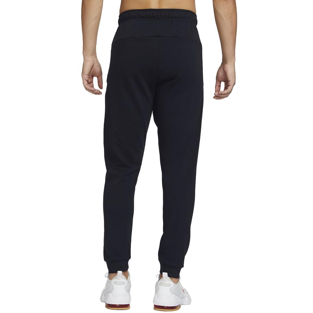 Nike Джоггеры с логотипом Dri-FIT из быстросохнущих трикотажных мужских брюк черного цвета FQ6996-010