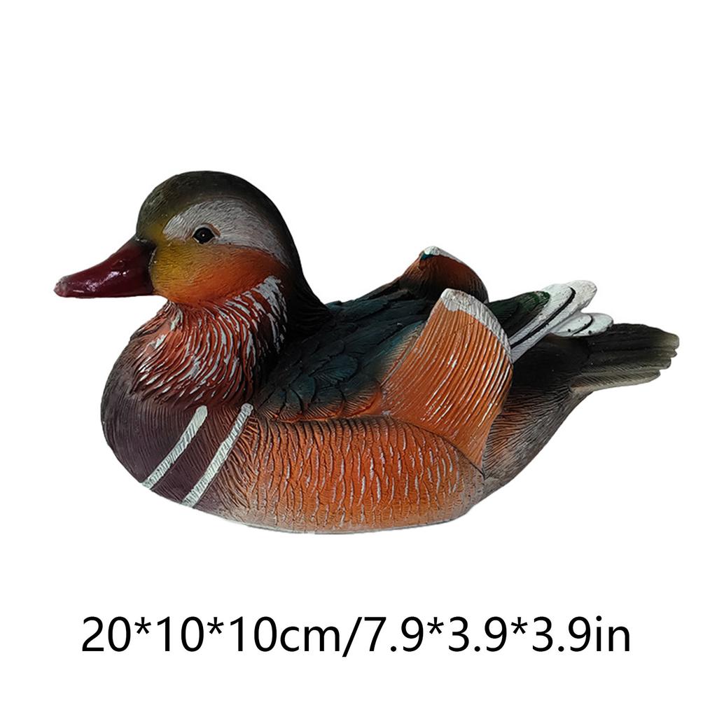 Статуя мандаринки, садовые статуи животных, искусственное животное