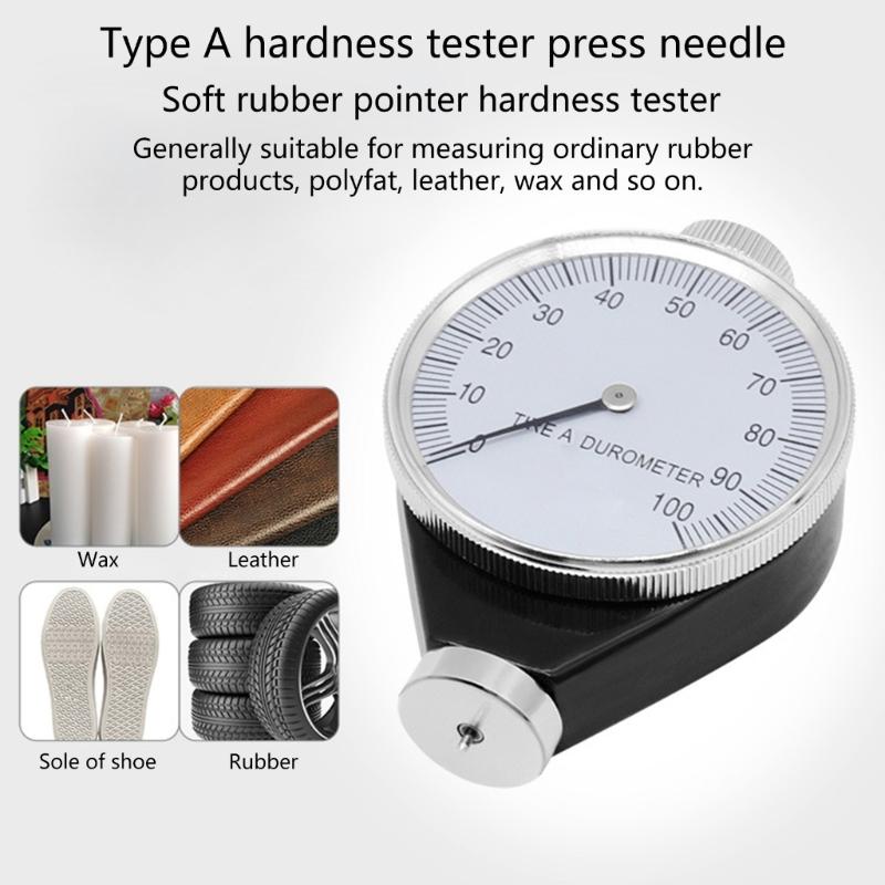 Durable Hardness Tester Meter Rubber Sclerometer Durometer Testing for Automotive Manufacturing Engineering Applications