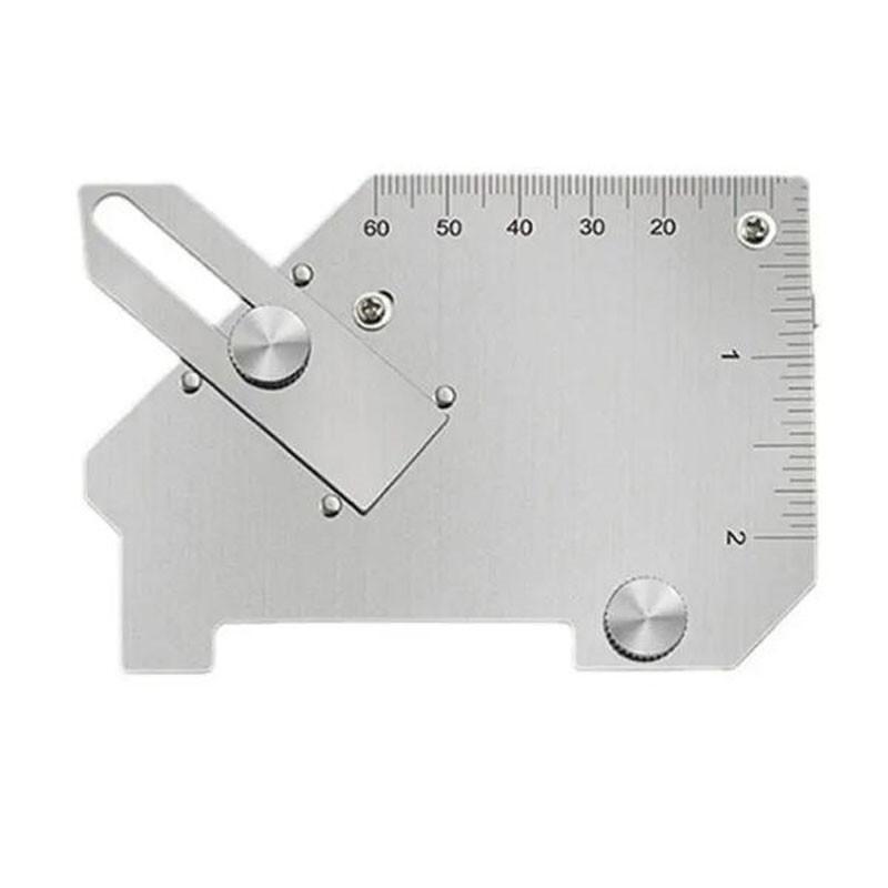 Прецизионные мостовые кулачковые калибры Многофункциональные сварочные калибры Четкая шкала для измерения усиления сварного шва и длины катета