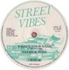 12-дюймовая пластинка PATRICK ROSE / NATURAL HEIGHTS - What's Your Name / Turn To Me SV031 Street Vibes UK Регги, Ска и Даб Б/У
