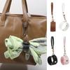 Leather Towel Clip Travel Portable Gloves Silk Scarf Storage Clip Multifunctional Bag Waist Hanging Scarf Lanyard Clip