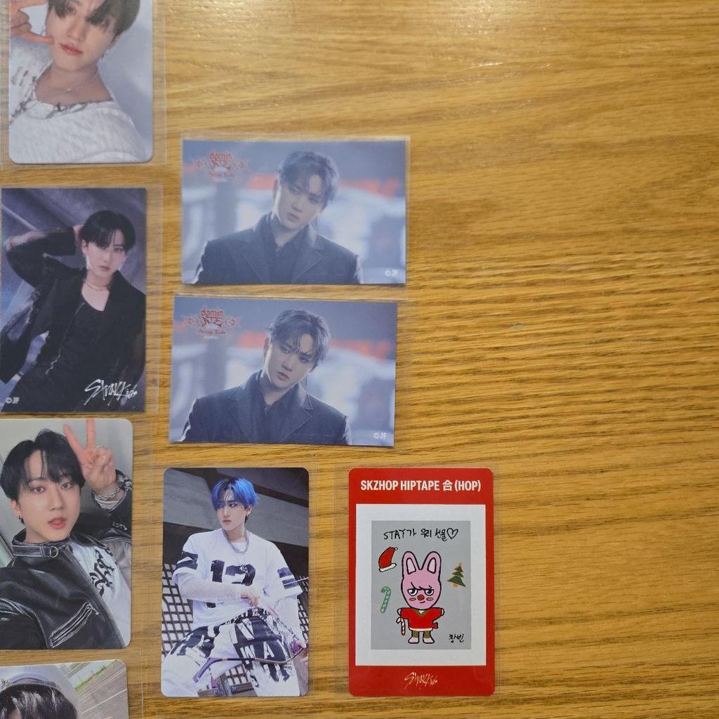 [ИСПОЛЬЗОВАННЫЕ] оптовая продажа коллекционных карточек Straykids Sukizu Changbin