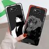 Силиконовый чехол для телефона Samsung Galaxy M52 M30s M32 5g M22 M23 M31 M12 M51 M13 M33 Jujutsu Kaisen Gojo Satoru Wolf Funda Cover