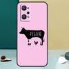 Веганская Вегетарианская Цитата Для Realme 11 10 12 13 14 Pro Plus GT 7 6 5 Pro GT 6T C67 C61 C53 C51 C21Y C25S C75 C55 Чехол