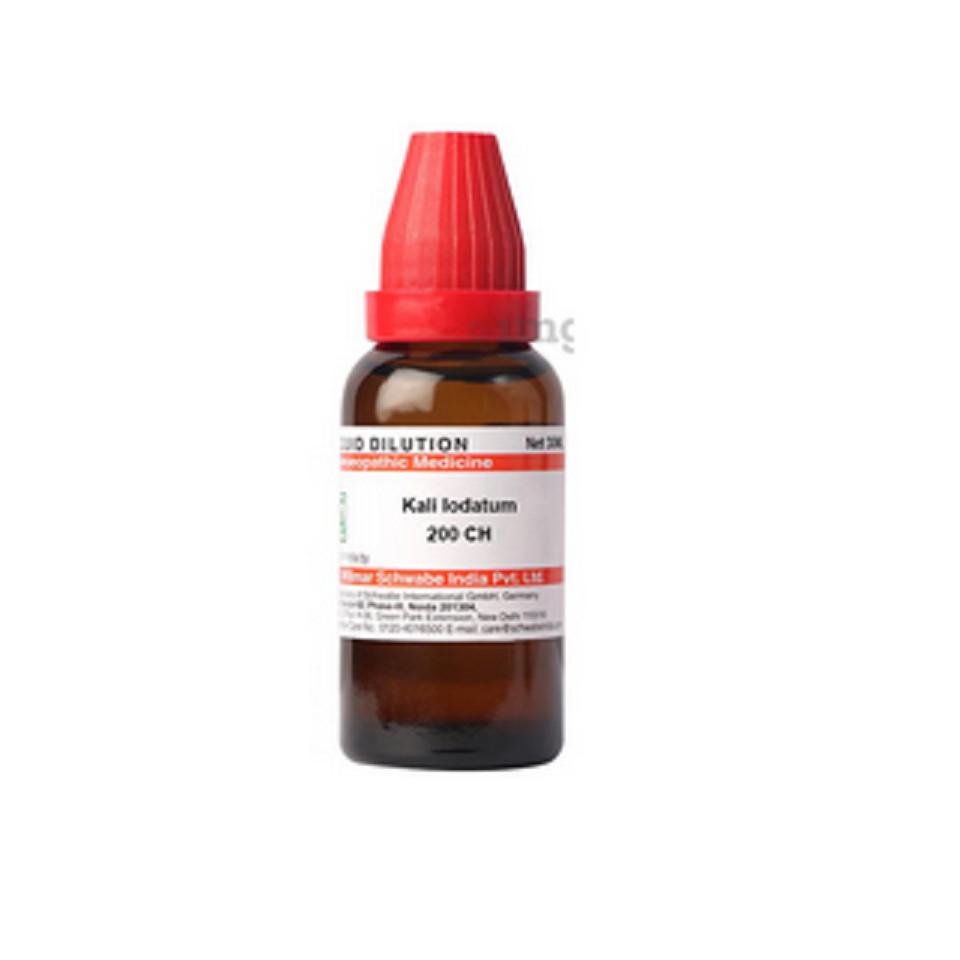 @ Dr Willmar Kali Iodatum Dilution 200 CH Homeopathic Medicine 30ML UKR268_60%OFF