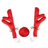 Car Reindeer Antlers and Nose Set Costume Xmas Ornament Universal Premium Holiday Christmas