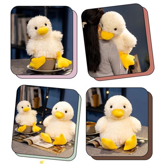 18/25/36 см, мягкая игрушка в виде утки, плюшевые игрушки в виде животных, мягкие пушистые плюшевые игрушки для детей, для маленьких мальчиков и девочек, игрушка для сенсорного развития, подарок для новорожденных, декор для детской комнаты