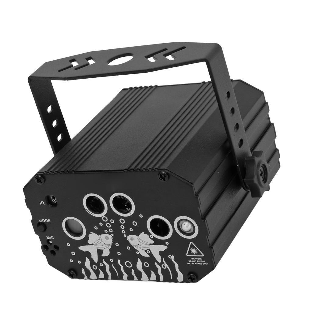 DJ Party Lights Stage Laser 3000mah USB Charging Sound Activated Laser Light with Remote Control for Club KTV Dance