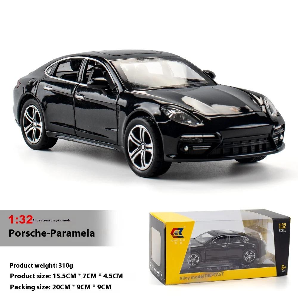 1/32 Porsche Panamera литая модель автомобиля со звуком и светом игрушечный компьютер настольный декоративные украшения коллекция подарочная коробка