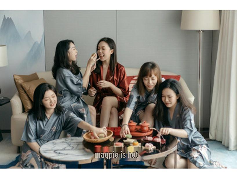 Очень большой шелковый халат-кимоно с принтом журавлей - Большой размер для невесты и домашней одежды