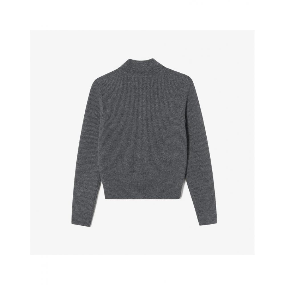 Lacoste Women S Cable Crop Cardigan Af779e 54n El6