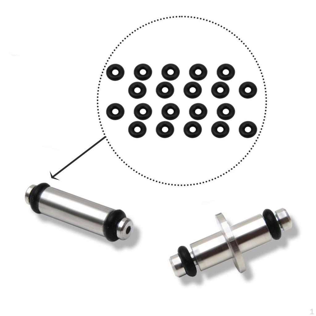 20 Pieces Scuba O Ring Kit Dive Hoses Heavy Duty Parts,Seals,Rubber,Sealing Gasket Washers for