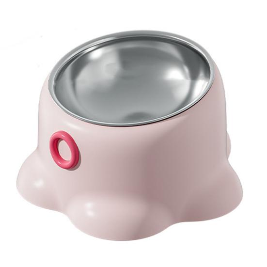 Elevated Pet Bowl Non-Slip Tilted Dog Food Dish Anti Vomiting Raised Pet Food Water Bowl for Medium Small Dogs Cats