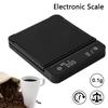 3kg 0.1g Electronic Coffee Scale Kitchen Accessories with Timer Digital LCD Kitchen Scales For Food Balance Weighing