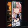 ZZZ Zenless Zone Zero Чехол для Samsung Galaxy Note 20 Ultra 8 10 Lite 9 ТПУ Чехол для телефона Note 10 Plus Черный Мягкий чехол Funda Capa