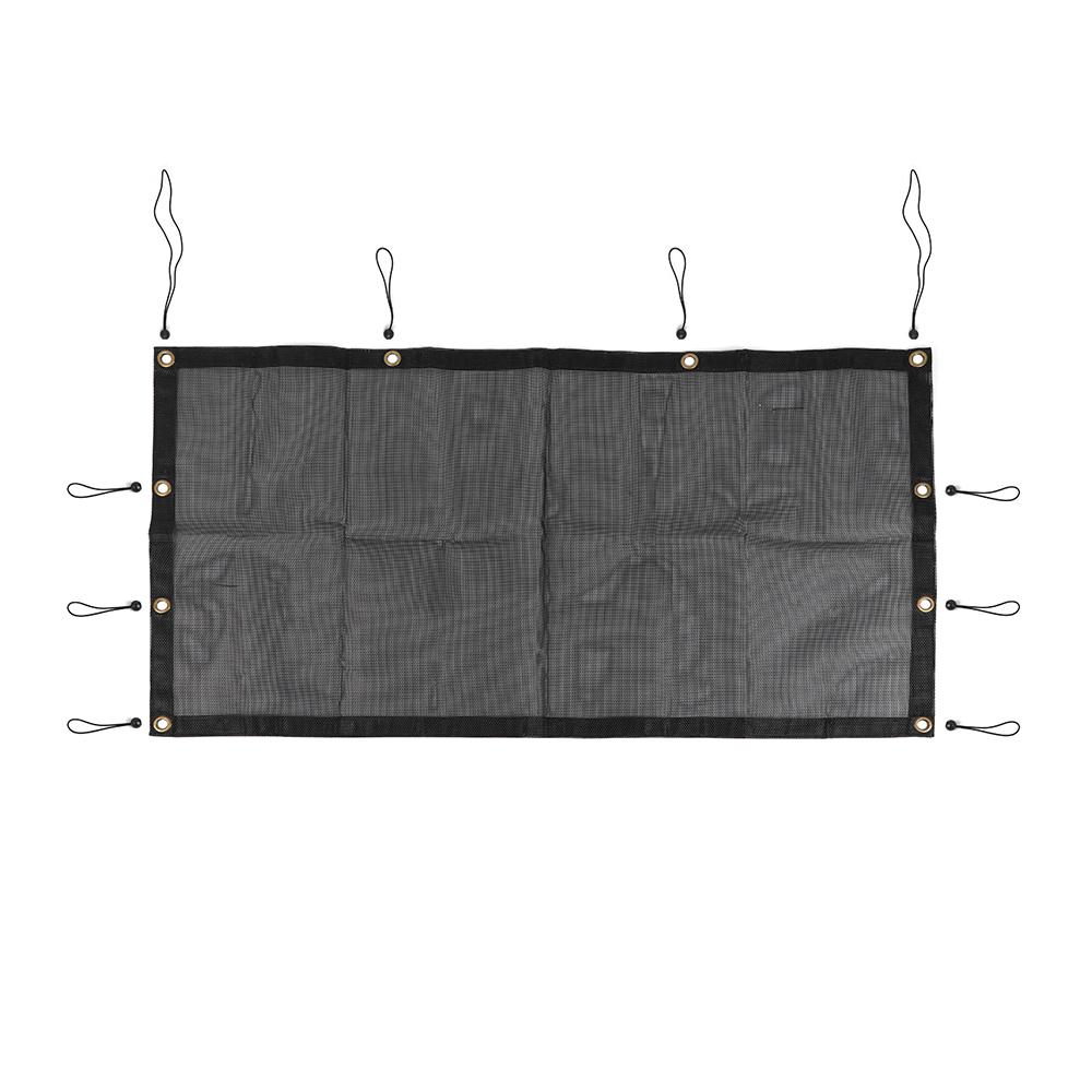 Car Trunk Sunshade Mesh Sunscreen Cover for Jeep Wrangler TJ/JK/JL 4-Door Version, BJ40L/BJ40 Plus Exterior Accessories, UV Protection
