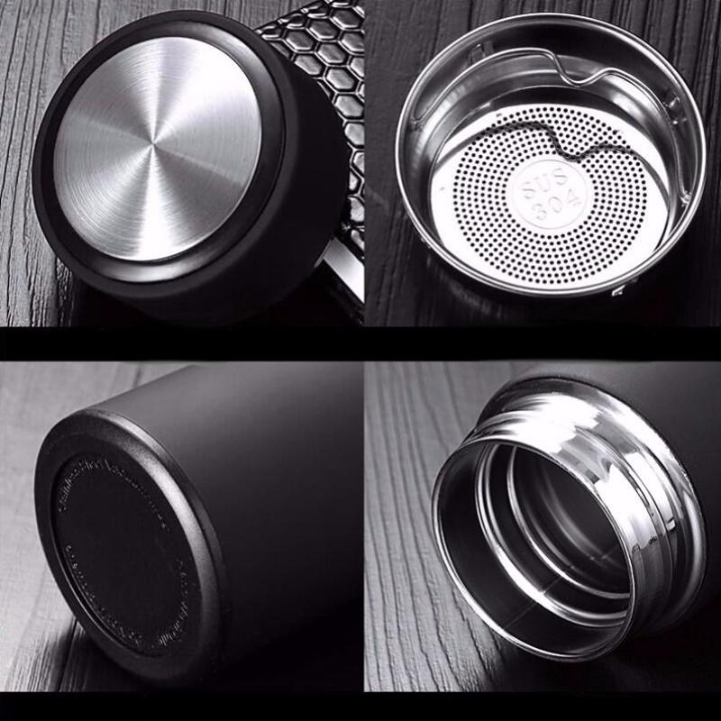 Термос большой емкости, 500 мл, термосы, портативный термос из нержавеющей стали, бутылка для воды, дорожная чайная кружка, офисный термос