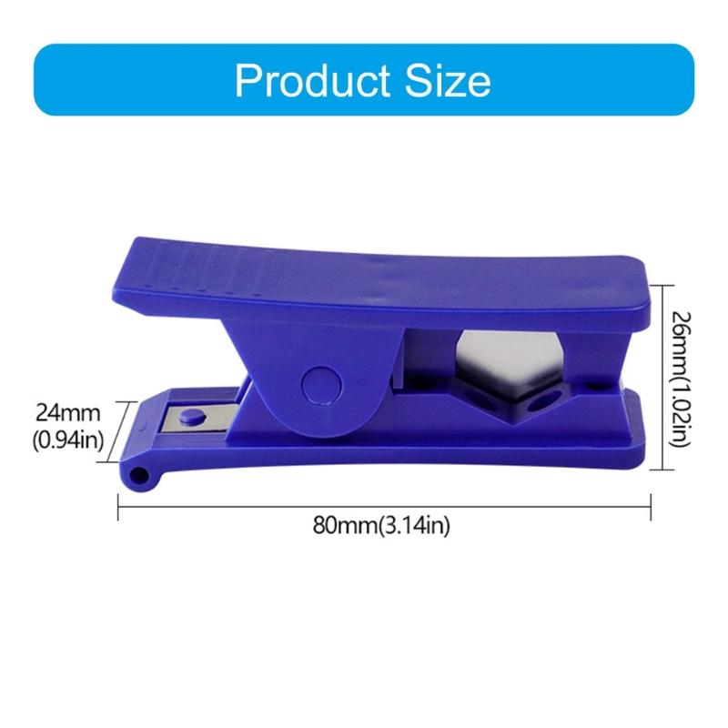 Pipe Cutter for Efficient and  Cutting of 2-3inch Water Pipe & 4-16mm PU Tubes for Home Renovation Irrigation