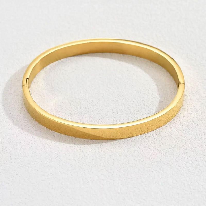 Starry Sky Full Diamond Titanium Steel Bracelet – Versatile, No-Fade Silver Women's Fashion Accessory