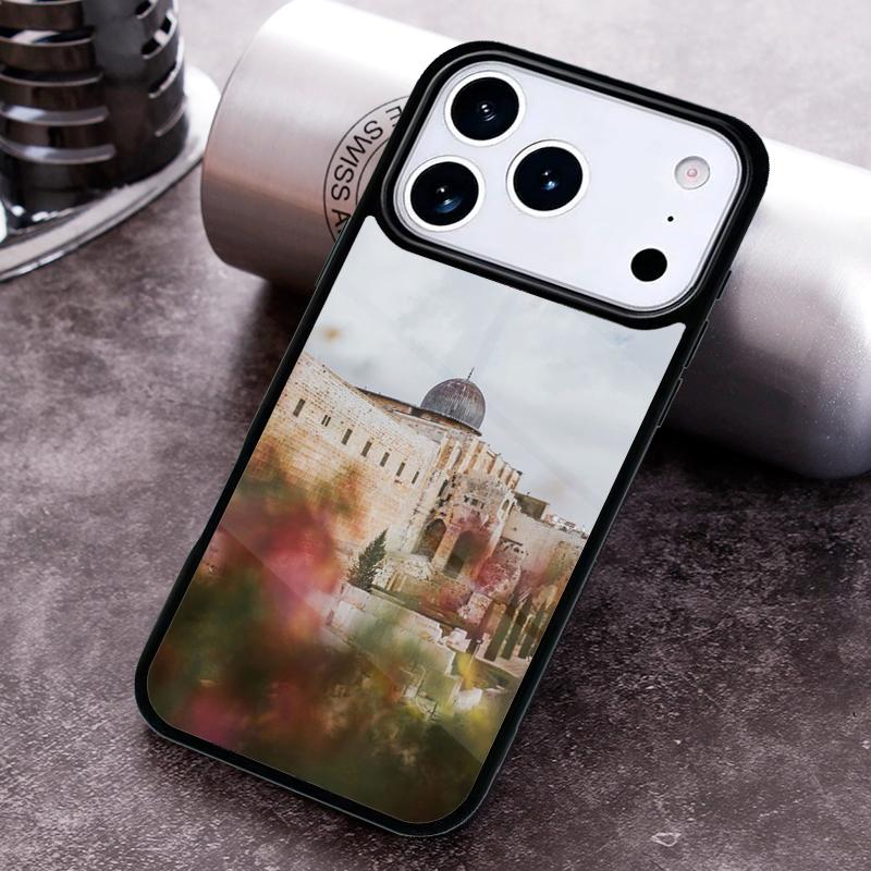 Jerusalem Building Phone Case for iPhone 17 16 15 Pro Max Air 14 13 12 11 Plus Shockproof Cover