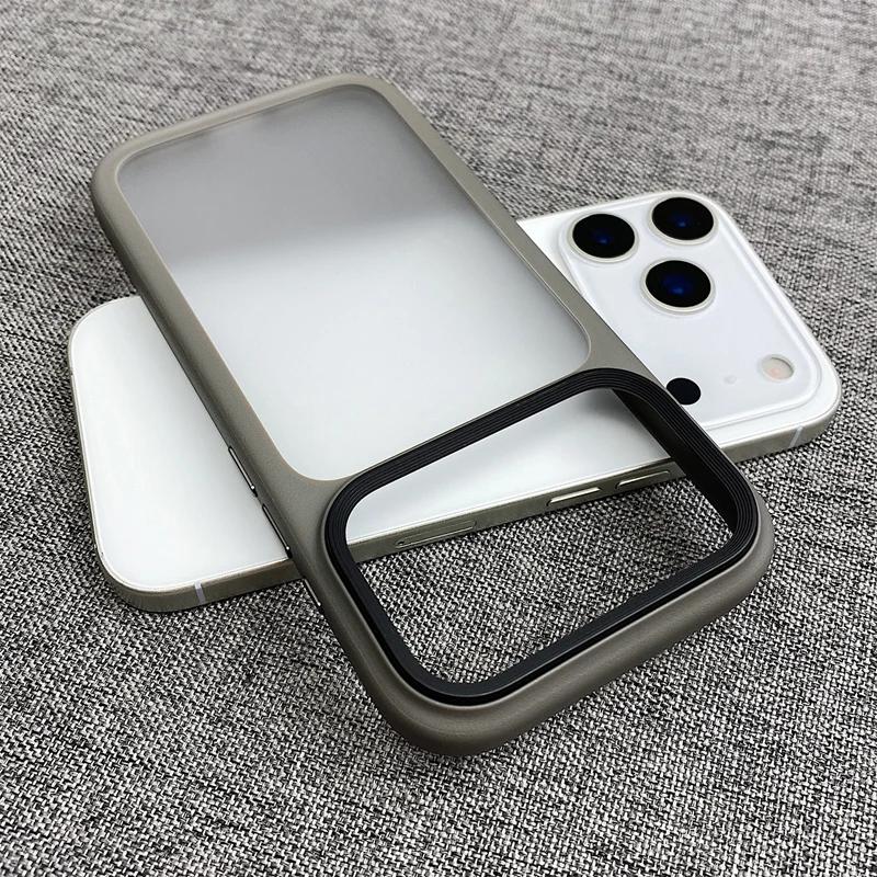 Минималистичный матовый ультратонкий чехол для IPhone 17 Pro Max Air Active Touch с защитой кнопок камеры и линз, противоударный