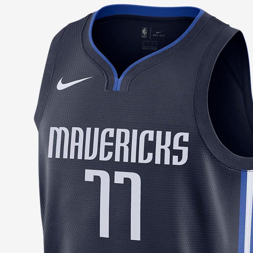 Nike Мужская баскетбольная майка синяя AT9797-422