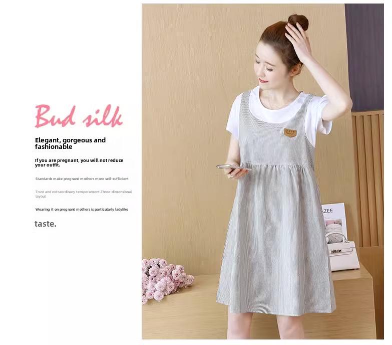 Модная одежда для беременных весна/лето: Свободные и облегающие топы, верхняя одежда и платья