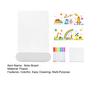Kids LED Note Board Glow-in-the-Dark Doodle Board with Colorful Lights Reusable Writing Tablet Night Light for Home Decor