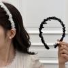 Повязка на голову корейские аксессуары для волос для женщин женская группа винтаж популярный ведущий мода макияж обруч для умывания взрослые k-pop йога новинка