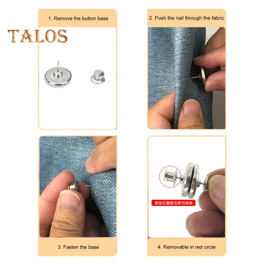 Магнитная пряжка для штор Съемная без перфорации Предотвращает утечку света Прочный вес для штор Магнитная кнопка удержания Не дует Скатерть Драпировка