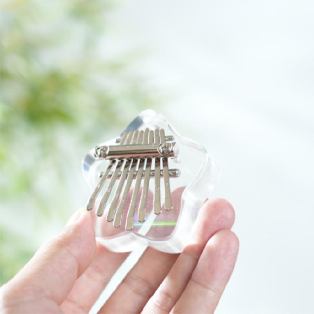 Piano Pendant 8 Key Finger Thumb Piano Kalimba  Toddler Kid Child Valentines