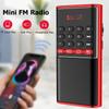 Mini FM Radio Portable Bluetooth Speaker MP3 Music Player with Digital Display Support TF Card USB Earphone Play