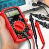 Многофункциональный цифровой мультиметр, измеритель напряжения и сопротивления, ЖК-дисплей, детектор напряжения и тока, высокоточный тестер, вольт-ампер-омметр