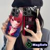 Чехол для телефона Oshinoko Арима Кана для iPhone 17 16 15 14 13 12 11 Air Pro Max Plus Mini MagSafe Стеклянный Цветной Чехол Красивый Чехол