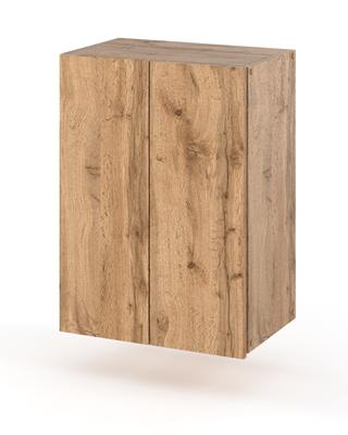 Настенный шкаф-пенал для ванной комнаты Wotan Oak 40 см