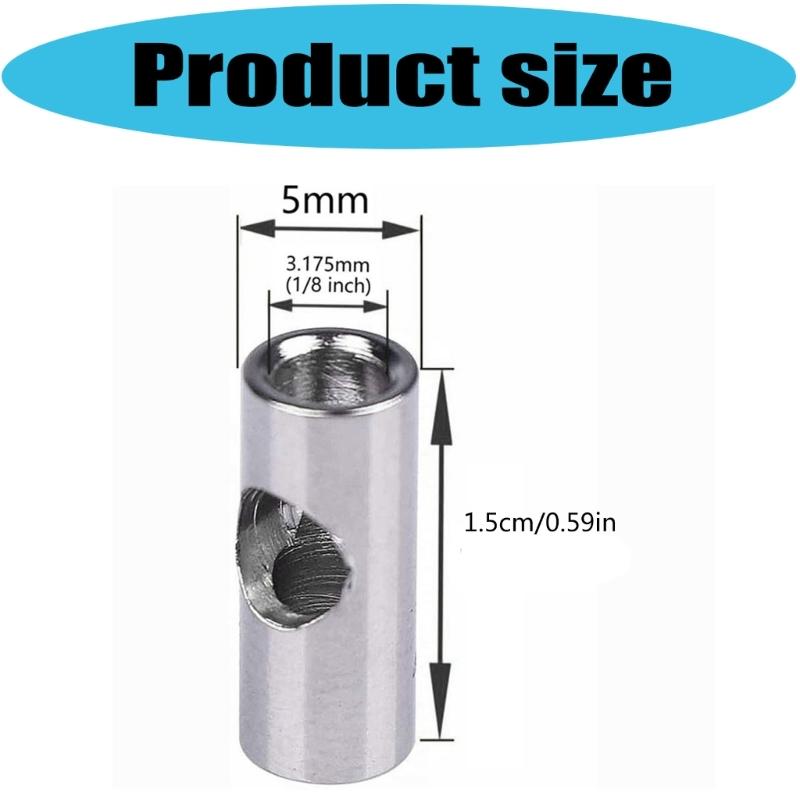 Multipurpose 5MM Metal Conversion Sleeve Adapter Suitable For Motor Shafts Enhancing Stability In Mechanical Application